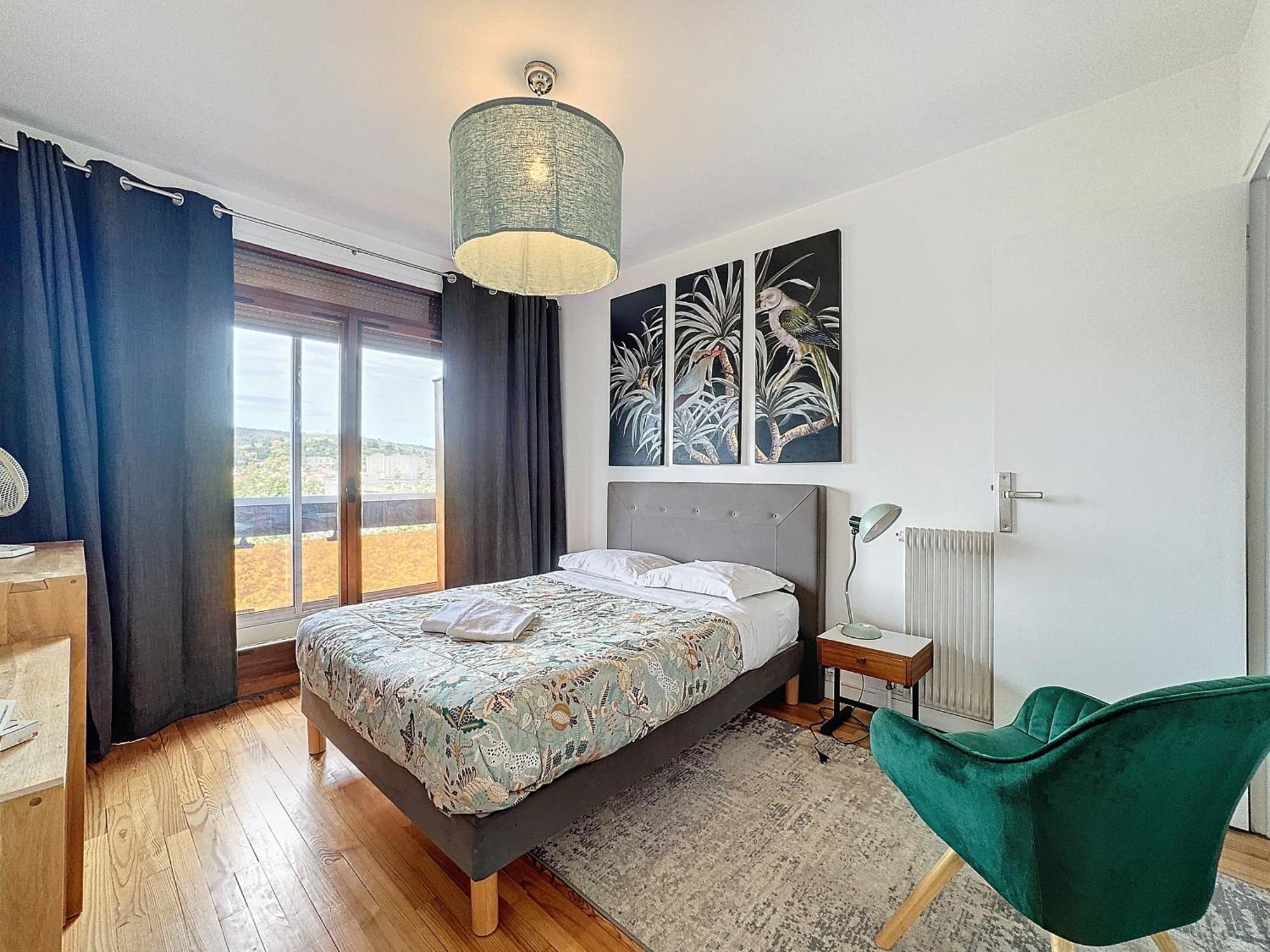 La Lassolas - Charmant T2 Avec Balcon Et Garage ชามาลิแยร์ ภายนอก รูปภาพ